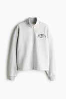 Half-Zip Sports Sweatshirt