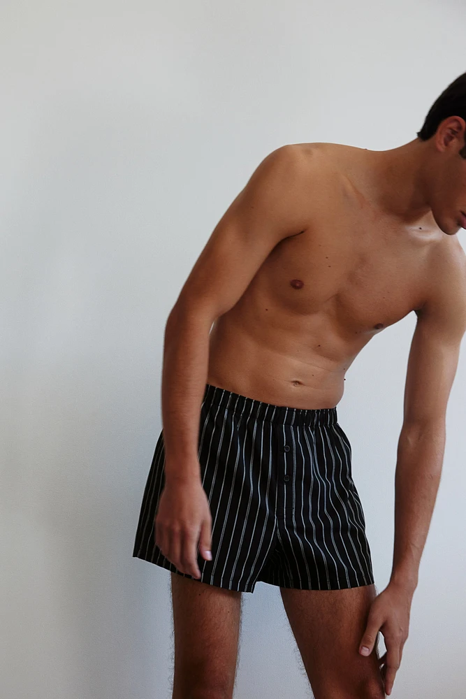 5-pack Woven Cotton Boxer Shorts