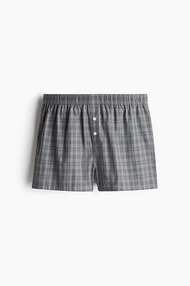 5-pack Woven Cotton Boxer Shorts