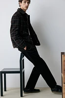 Regular Fit Wool-Blend Jacket