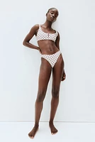 Bas de maillot échancré