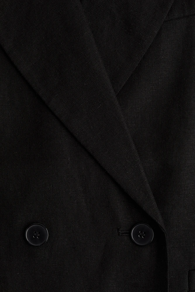 Linen-Blend Vest