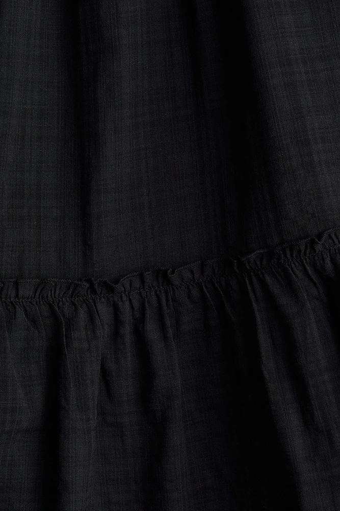 Ruffle-Trimmed Dress