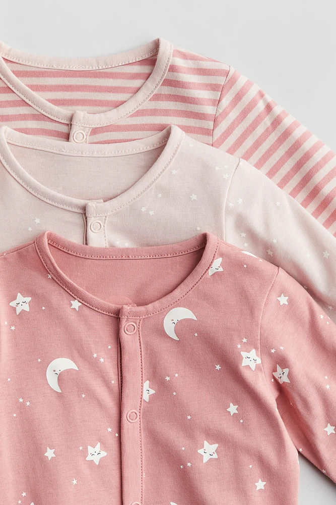 Lot de 3 pyjamas en coton