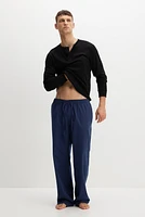 Relaxed-Fit Poplin Pants