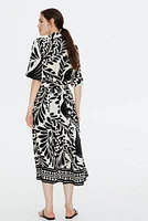 Tie-belt Shirt Dress