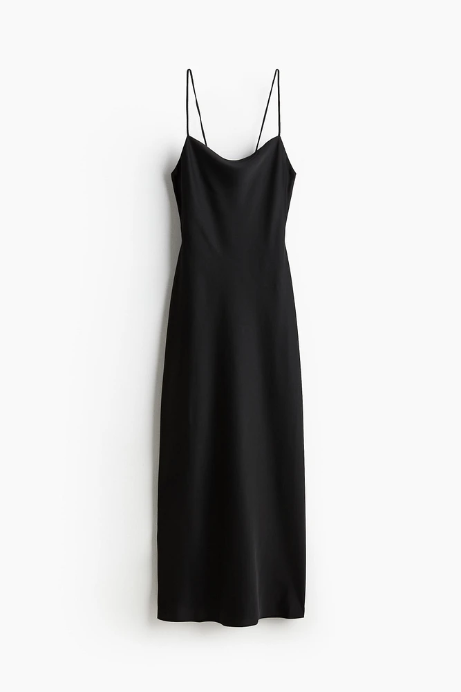 Tie-Detail Slip Dress