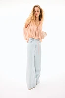 Wide High Jeans