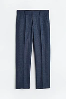 Textured Suit Pants