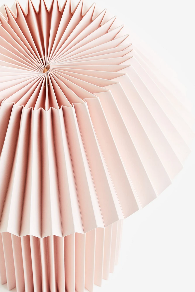 Pleated Paper Table Lamp