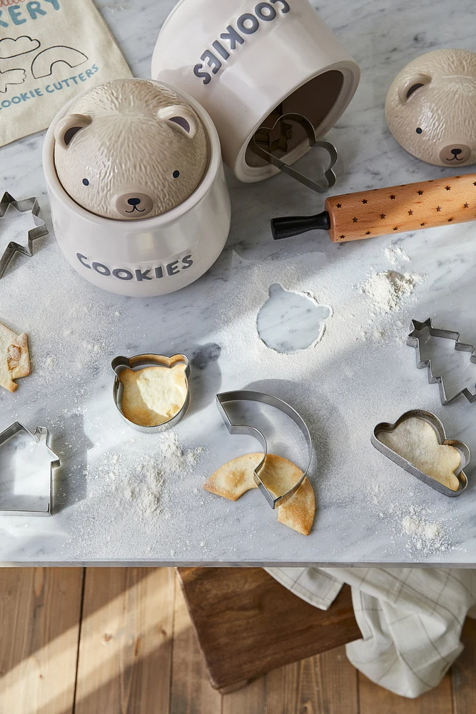 Stoneware Cookie Jar