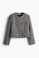 Veste en tissu texturé