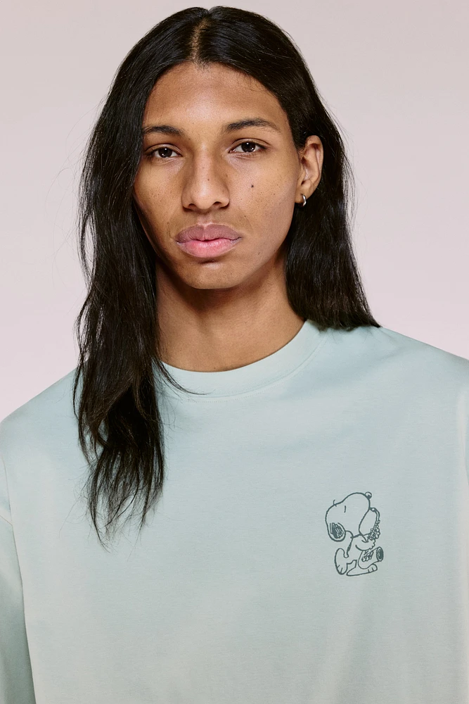 T-shirt imprimé flottant