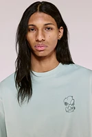 T-shirt imprimé flottant