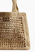 Straw handbag