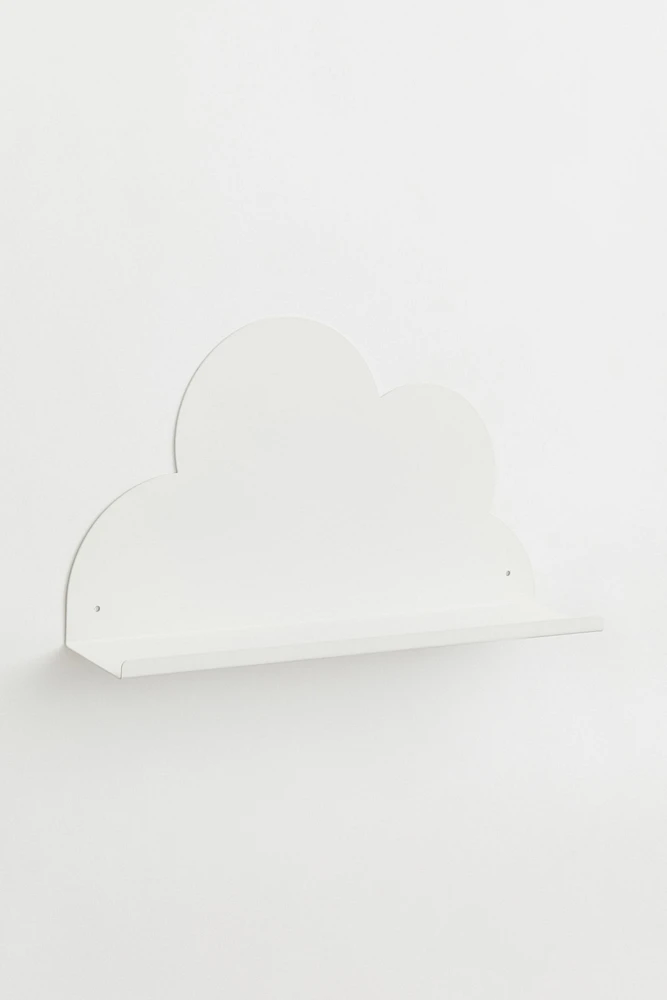 Cloud-shaped Wall Shelf