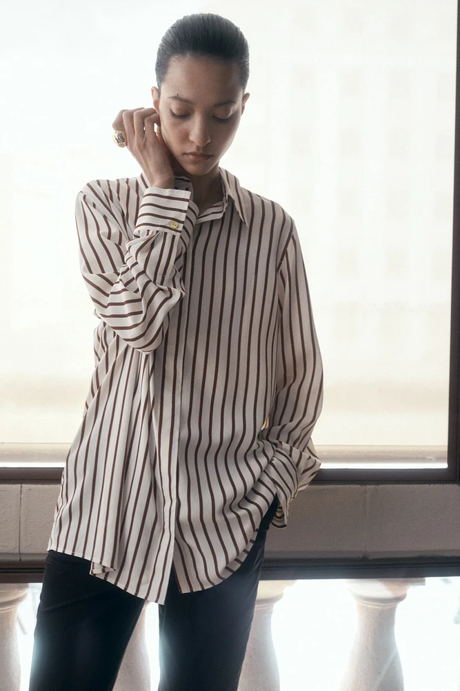 Chemise en crêpe