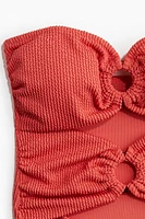 Maillot de bain bandeau coussiné