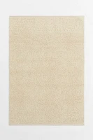 Textured-weave Wool-blend Rug