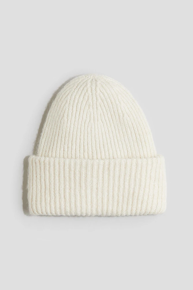 Rib-Knit Beanie