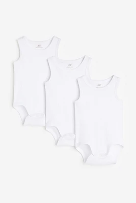 3-pack Cotton Bodysuits