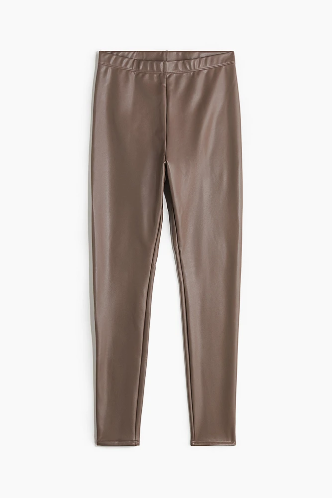 Coated Leggings