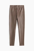 Coated Leggings