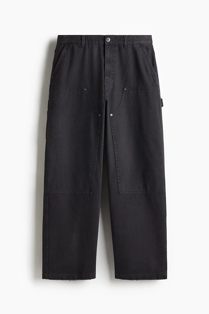 Baggy Fit Carpenter Pants