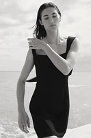 Dress with Bow at Back