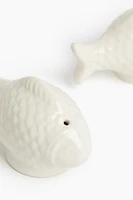 Stoneware Salt and Pepper Set