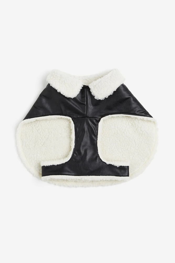 Teddy-fleece-lined Dog Jacket