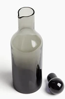 Glass Oil Bottle and Stopper