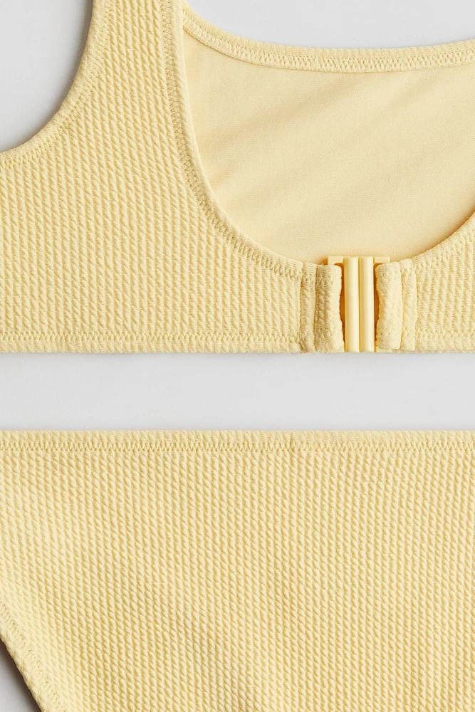 Textured Two-Piece Swimsuit