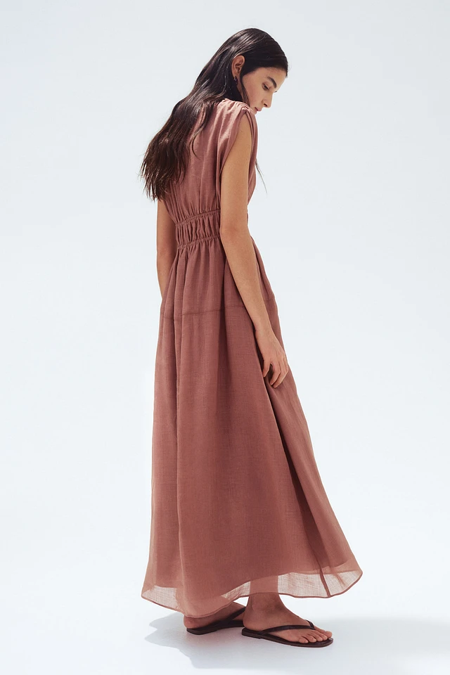 wisteria long bridesmaid dress Wisteria A-line Colorful Designer Wedding Dress by Claire Pettibone