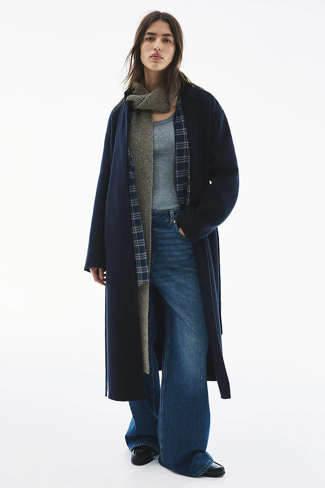 Handmade Wool-Blend Coat