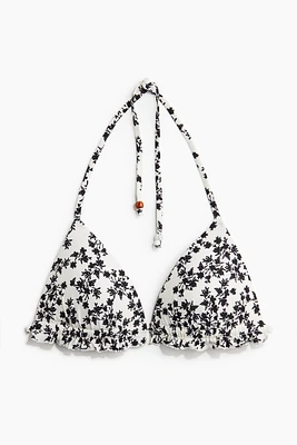 Push-Up Triangle Bikini Top