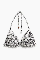 Push-Up Triangle Bikini Top