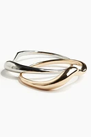 Intertwined Bangle Bracelet