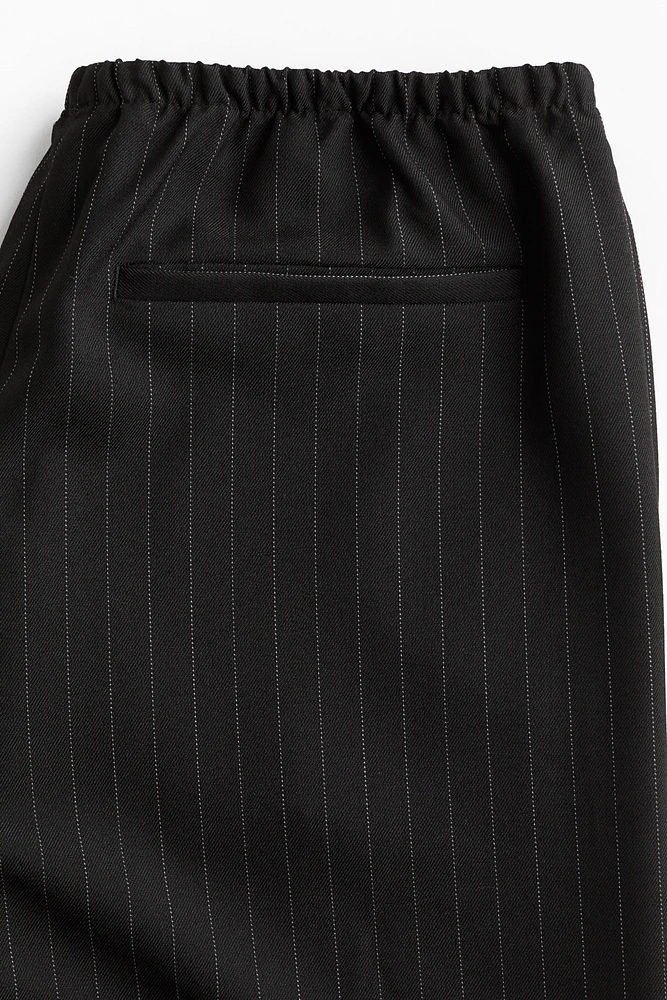 Pantalon en sergé avec cordon de serrage