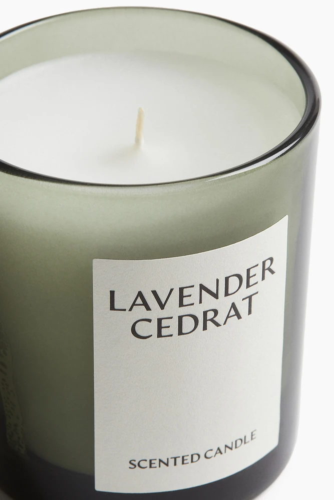 Scented Candle in Glass Holder