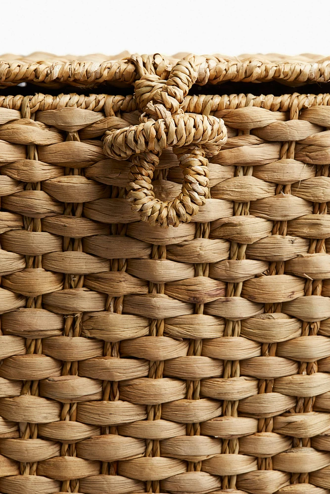 Straw Laundry Basket