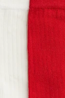 2-Pack Ribbed Socks