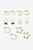 6 Pairs Earrings