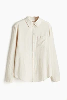 Linen-blend Shirt