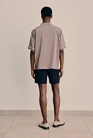 Regular Fit Linen Shorts