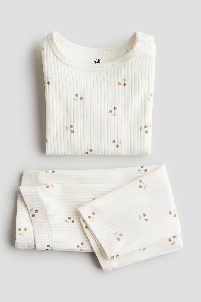 Ensemble côtelé en coton