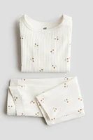 Ensemble côtelé en coton
