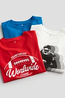 3-pack Cotton T-shirts