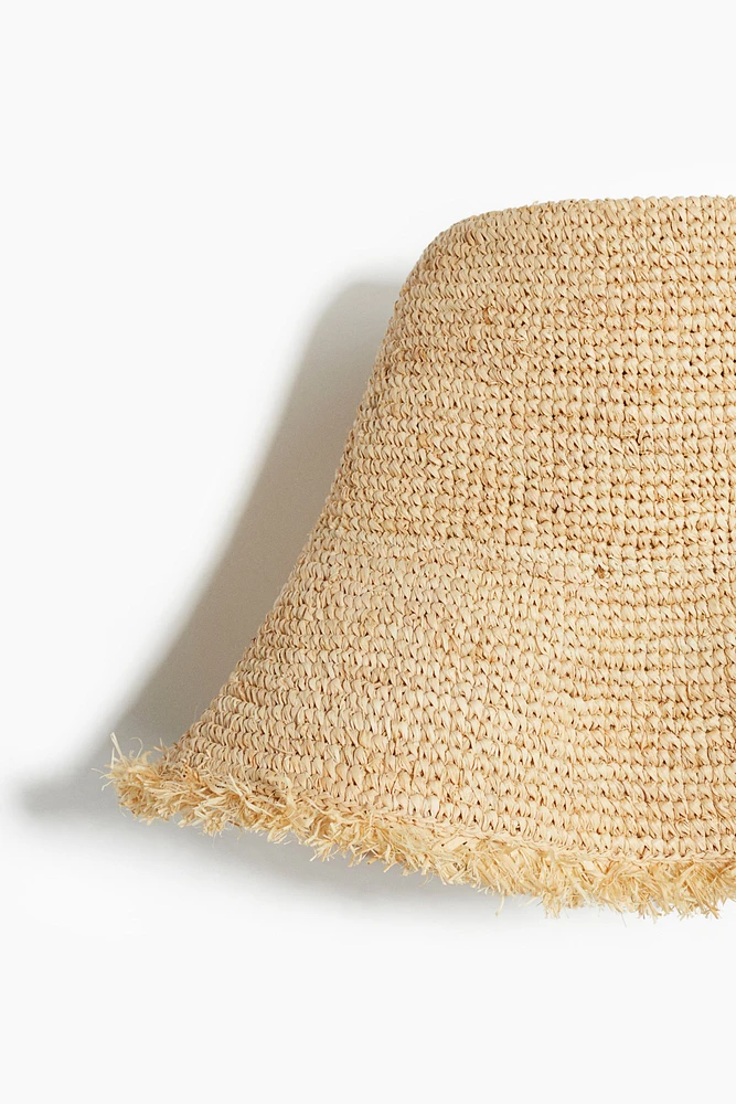 Straw Bucket Hat
