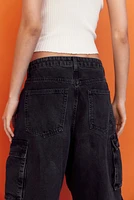 Wide-leg Cargo Pants